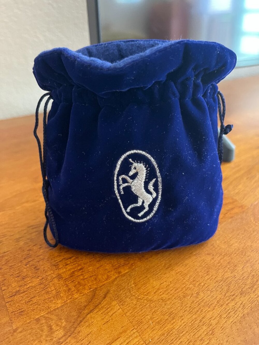 Vintage Bailey Banks & Biddle Jewelry Velvet Pouch
